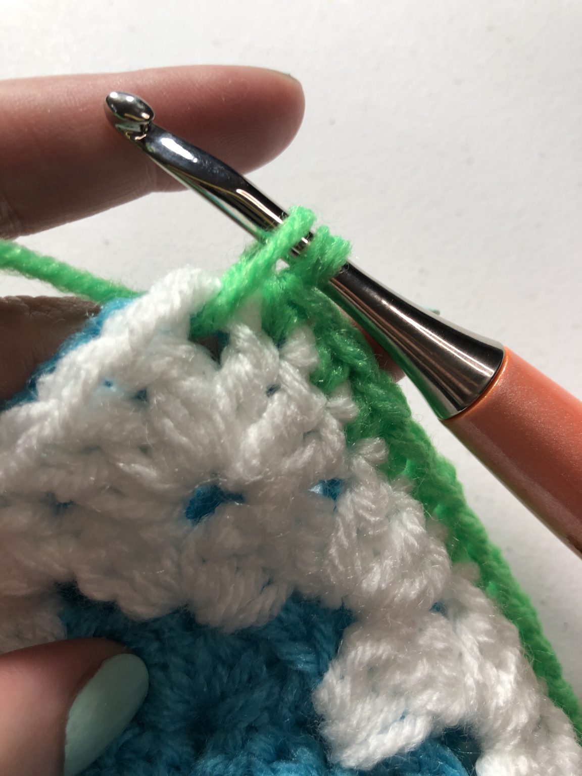 How To Do The Single Crochet Join Method Sunflower Cottage Crochet