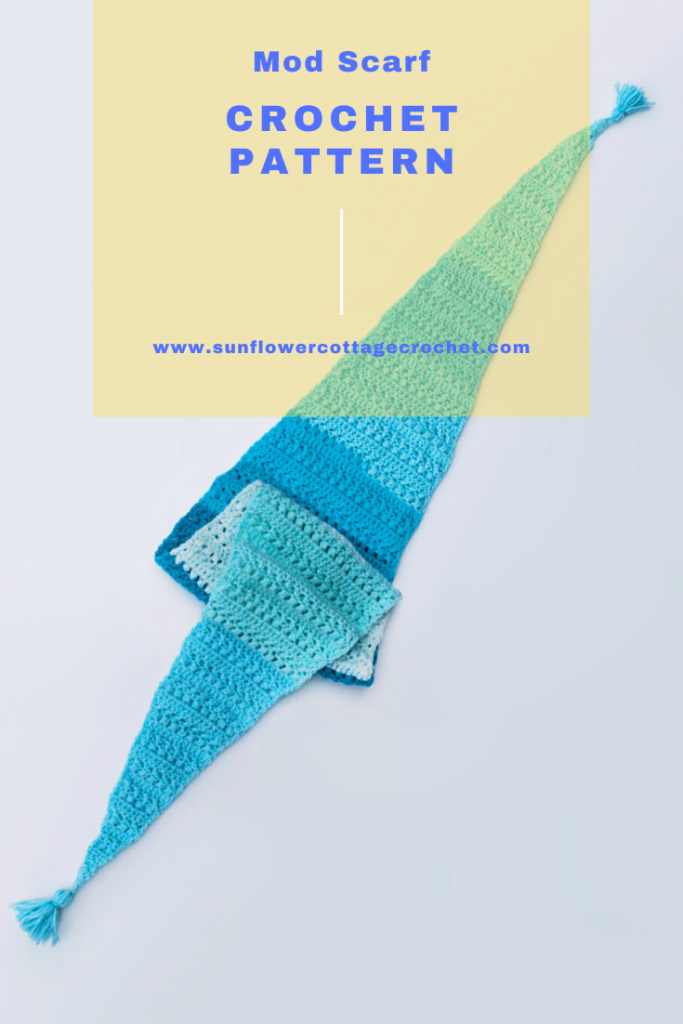 convertible mod scarf crochet pattern