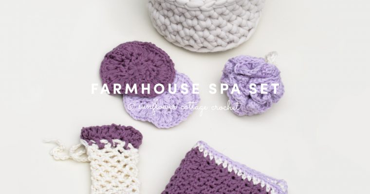 Mother’s Day Crochet Gift Idea–Spa Set
