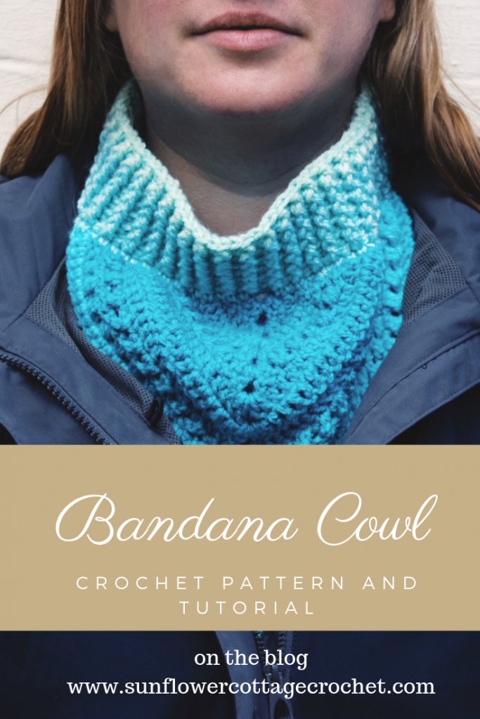 bandana cowl crochet pattern