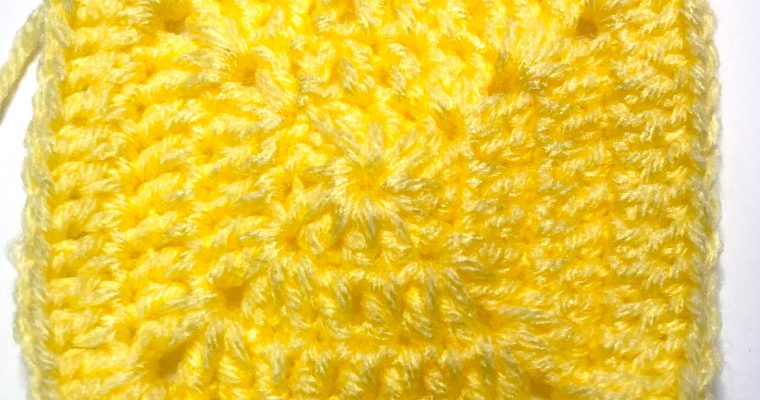 Crochet Solid Granny Square Tutorial