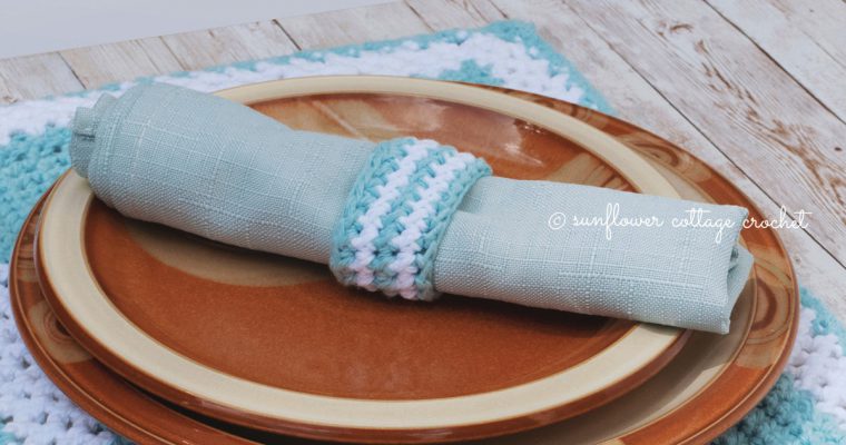 Crochet Napkin Ring Free Pattern