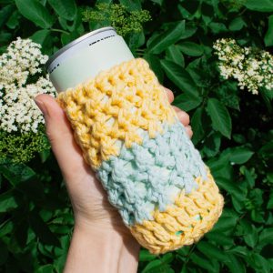 The X's can and glass bottle cozy