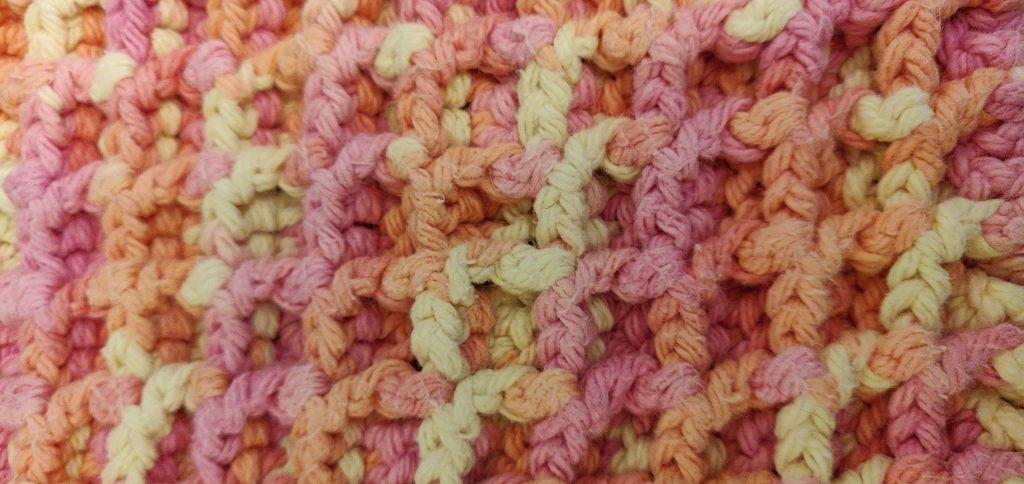 Waffle Stitch, Stitch of the Week - Sunflower Cottage Crochet