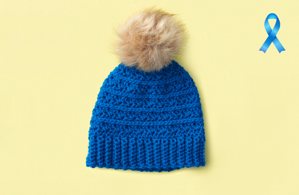 The texture on this crochet unisex beanie pattern is just gorgeous!