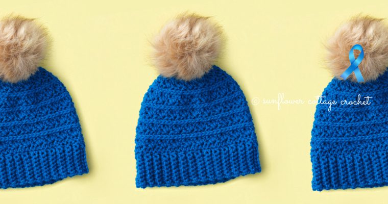 Samantha’s Hope Crochet Beanie Pattern–Cancer Challenge