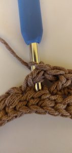step 3 of the X stitch
