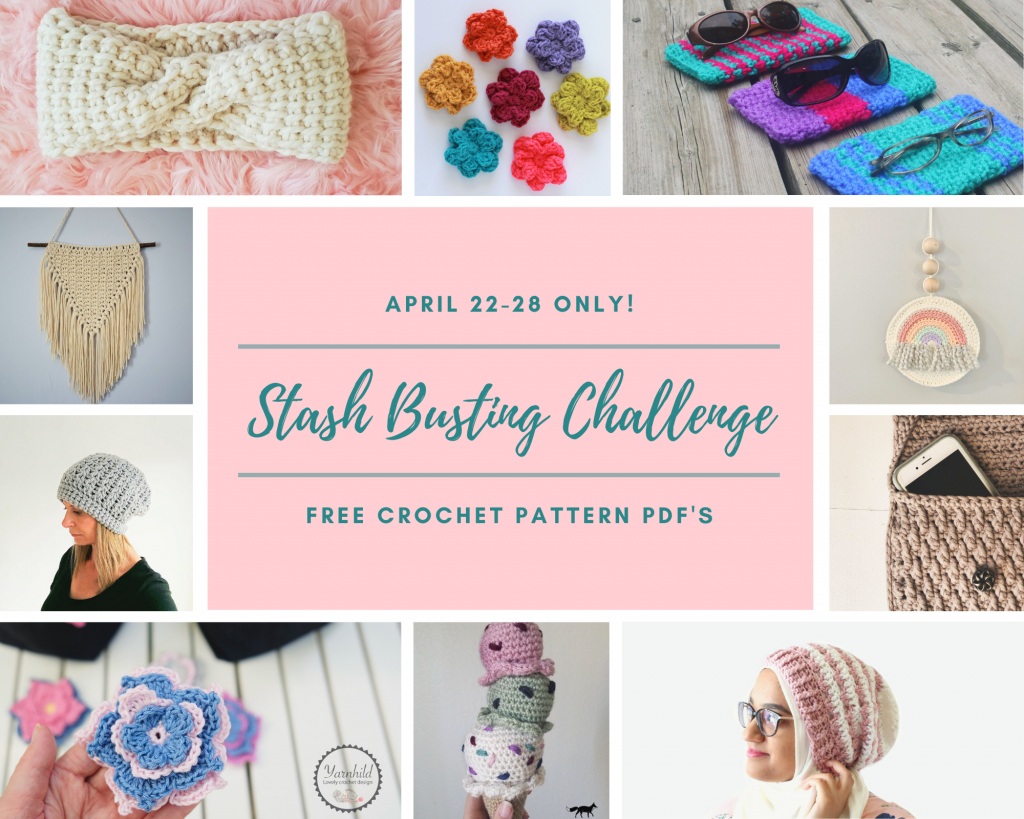 Stash Busting Challenge Week 4! - Sunflower Cottage Crochet