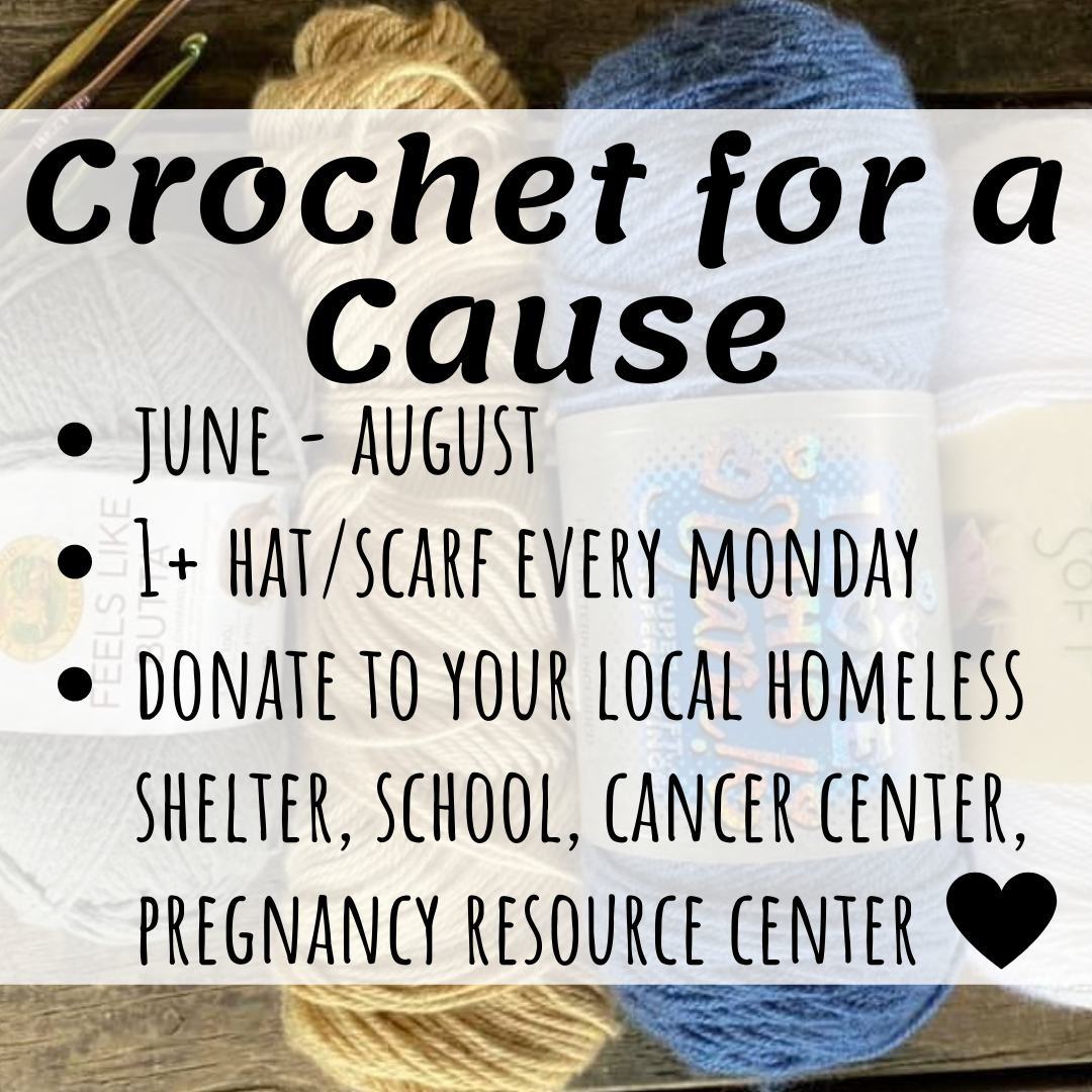 Crochet for a Cause Event