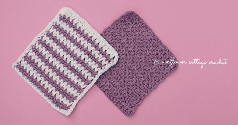 Splash of Color Washcloth Crochet Pattern