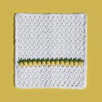 lemon drops washcloth