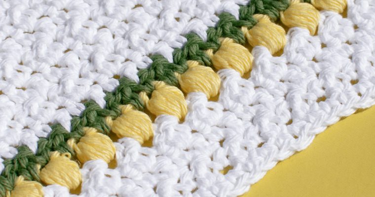Lemon Drops Kitchen Crochet Set