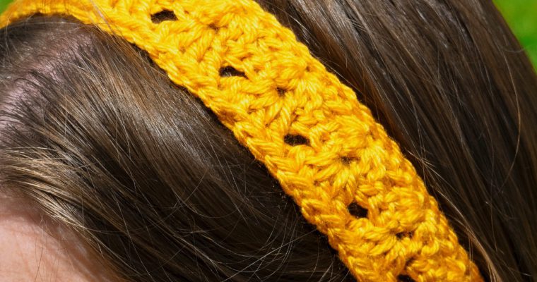 Iris Headband-Crochet Pattern