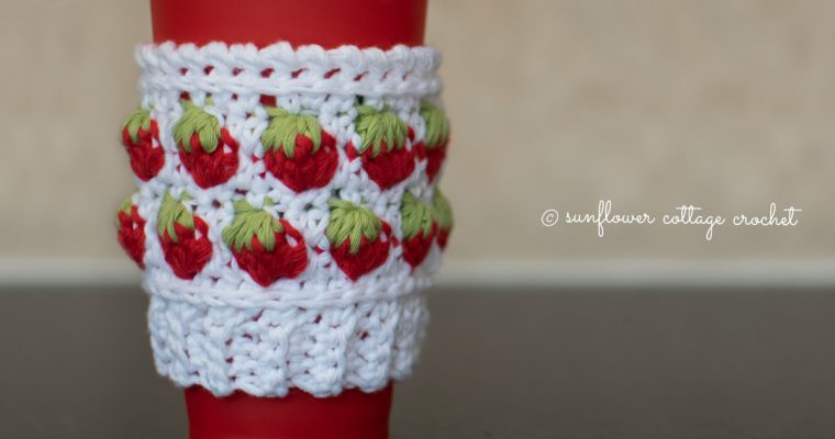 Introducing the Strawberry Coffee Beanie Cozy