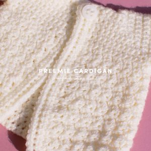 cardigan for preemie babies