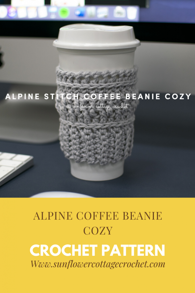 Coffee Beanie Cozy (TM) Crochet Patterns! - Sunflower Cottage Crochet