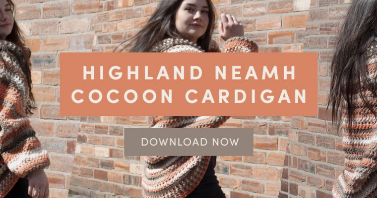 The Highland Neamh Cocoon Cardigan – Free pattern