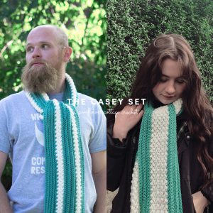 Unisex scarf pattern