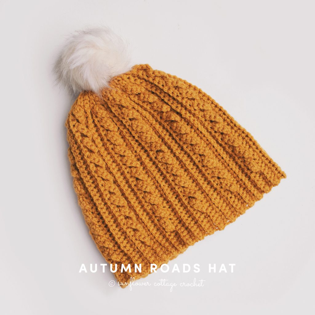 Autumn Roads Beanie & Scarf | Crochet Patterns - Sunflower Cottage Crochet
