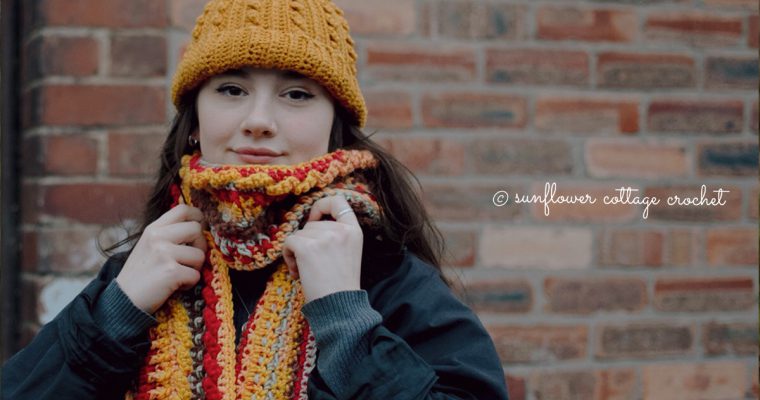 Autumn Roads Beanie & Scarf | Crochet Patterns