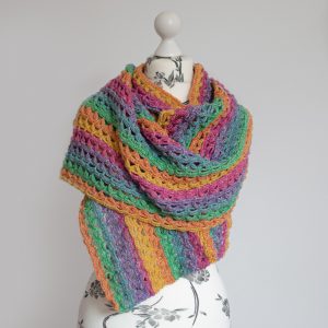 Joy Wrap - Free Crochet Pattern - Sunflower Cottage Crochet