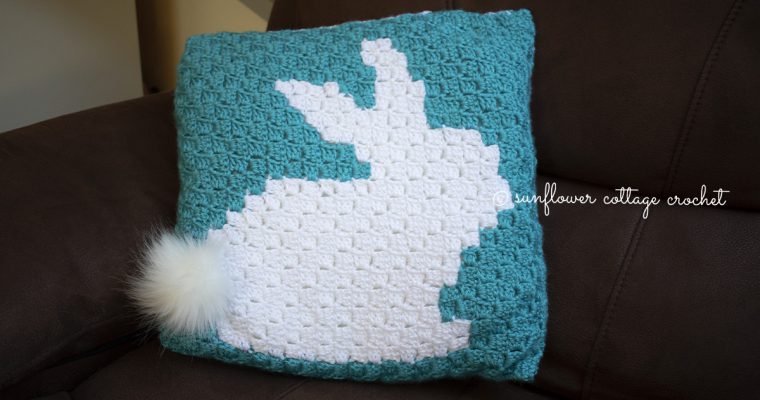Bunny Pillow – Free C2C Pattern