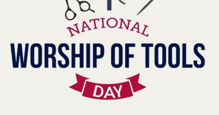 National Worship of Tools Day!