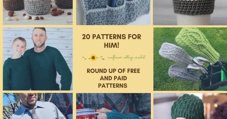 Round up of Patterns for Him!