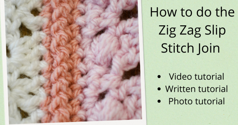 The Zig Zag Slip Stitch Join