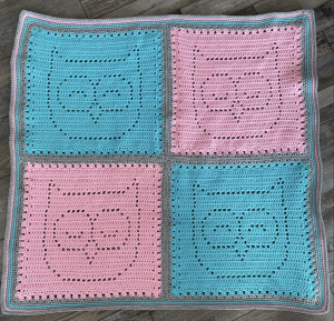 The Olivia Owl Blanket