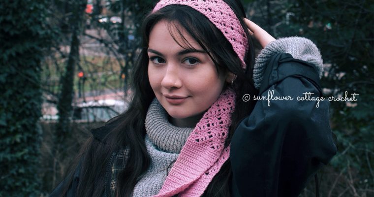 Free Lacy Hair Scarf Pattern