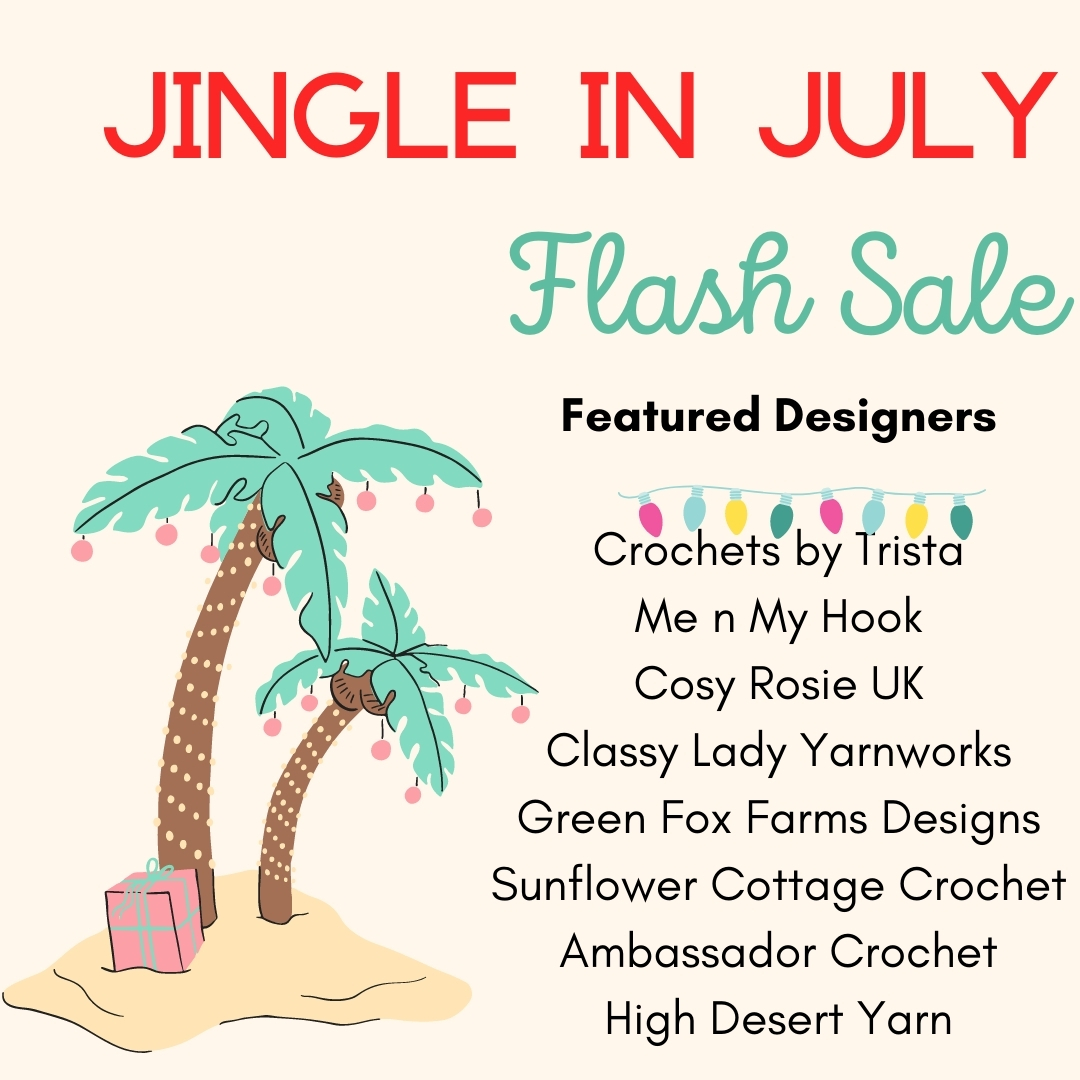 Jingle in July – Designer’s Picks Patterns!