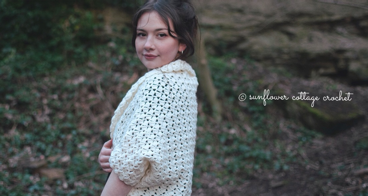 The Elegant Cocoon Cardigan - Free pattern - Sunflower Cottage Crochet