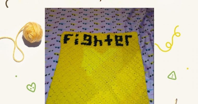 The ‘Fighter’ Blanket by Kimberly’s Crafts