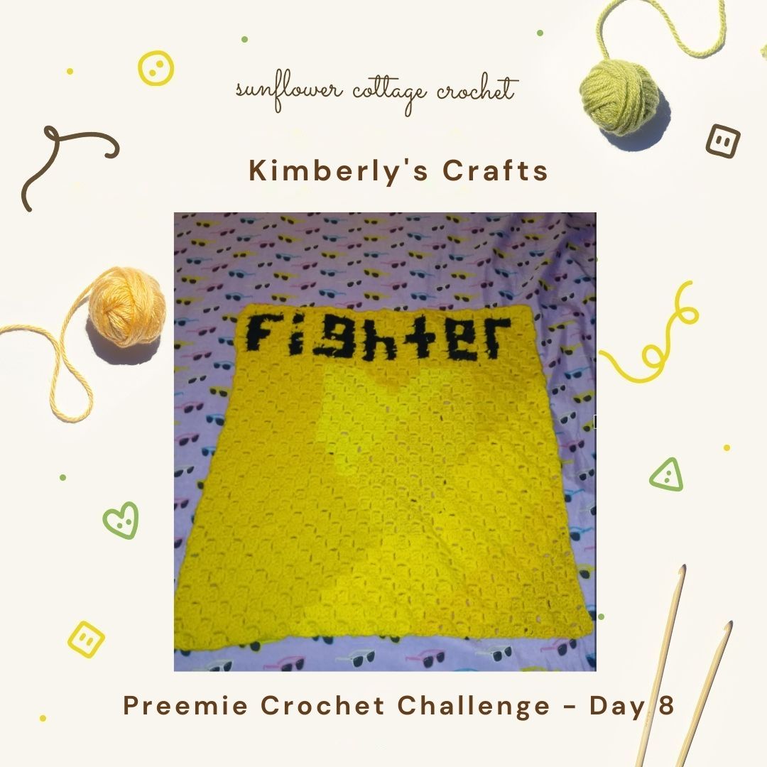 The ‘Fighter’ Blanket by Kimberly’s Crafts