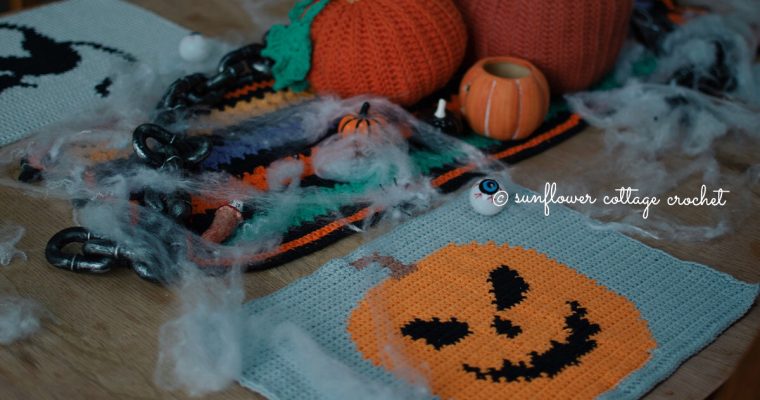 Halloween Pumpkin Placemat CAL 2021