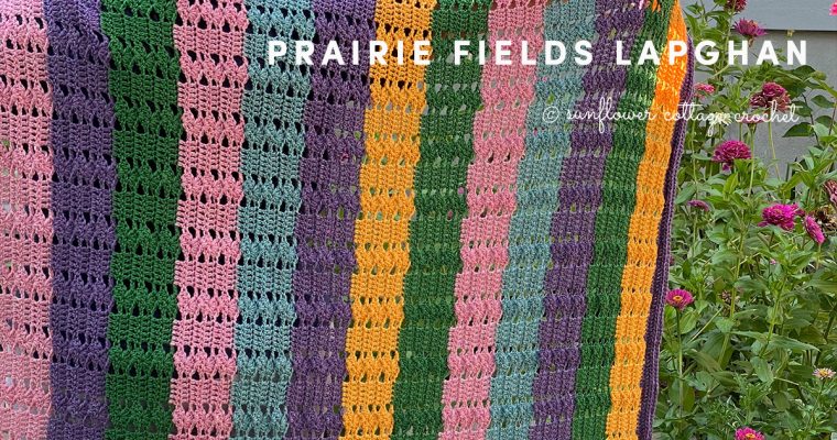 Easy Afghan Pattern: Prairie Fields Afghan