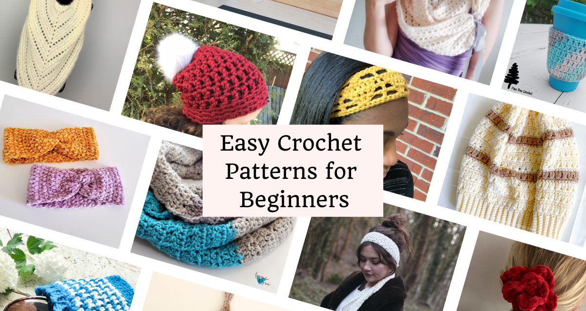 Easy Crochet Patterns Just for You - Sunflower Cottage Crochet