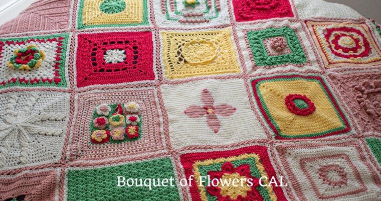Bouquet of Flowers Afghan