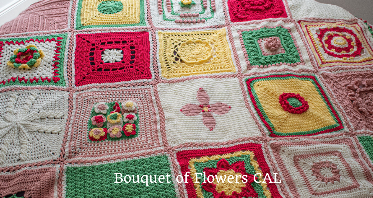 Bouquet of Flowers Afghan