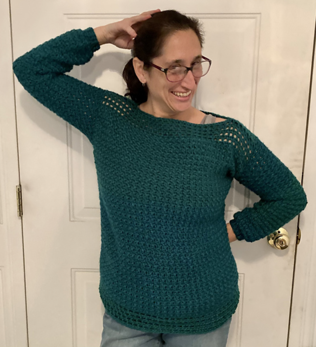 The Misty Days Sweater - Sunflower Cottage Crochet