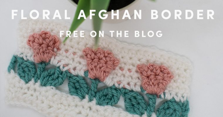 This Floral Border will Transform your Afghan!
