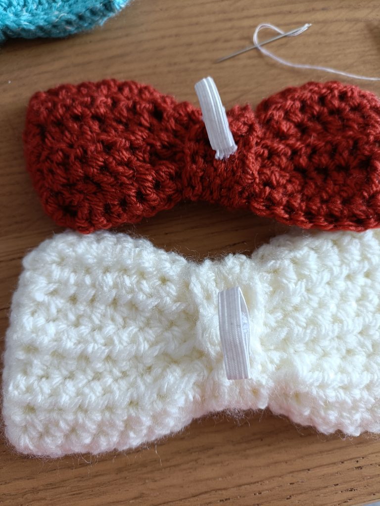  Pet bow Tie Pattern - knit, crochet, loom