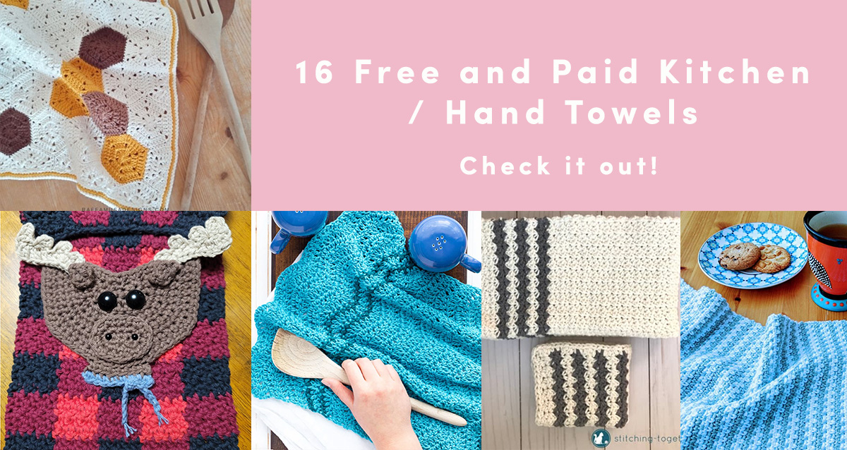 The Ultimate Collection of Hand / Kitchen Towel Patterns to Crochet