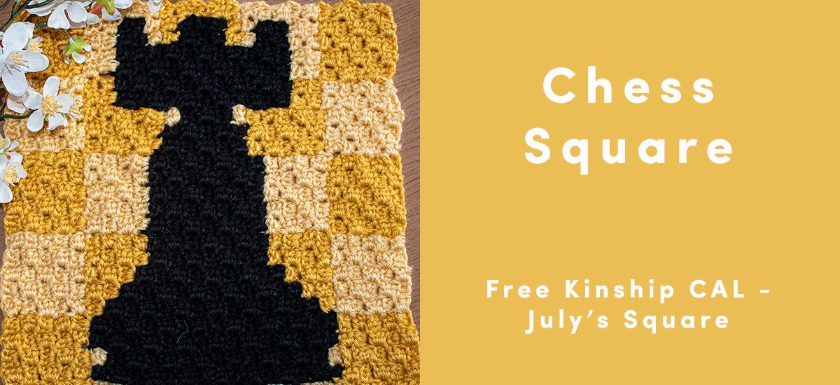 Crochet Your Own Chess Square – Free C2C Pattern