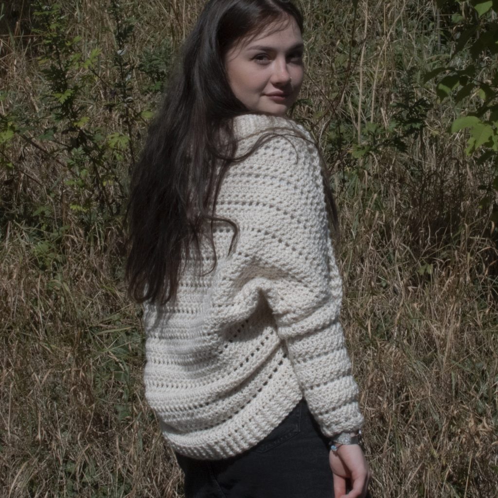 The short sleeved version of this one is available as a free crochet cardigan pattern on my blog.