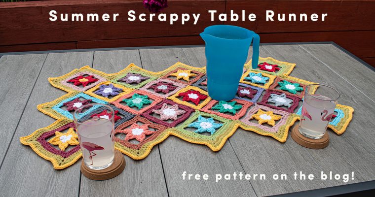 Crochet Your Own Summer Table Runner! Free Pattern