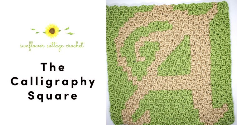 The Calligraphy Square – Free Crochet Pattern