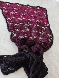 A Gorgeous Lacy Scarf - Free Pattern by Fosbas Designs - Sunflower ...