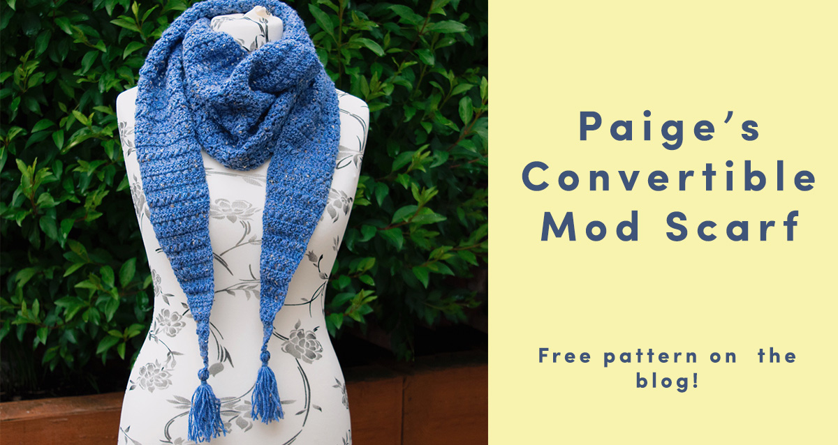 Women’s Textured Scarf – Free Crochet Pattern